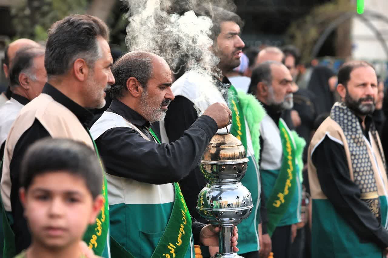 مراسم عزاداری شام شهادت علی بن موسی الرضا(ع) در نصف جهان